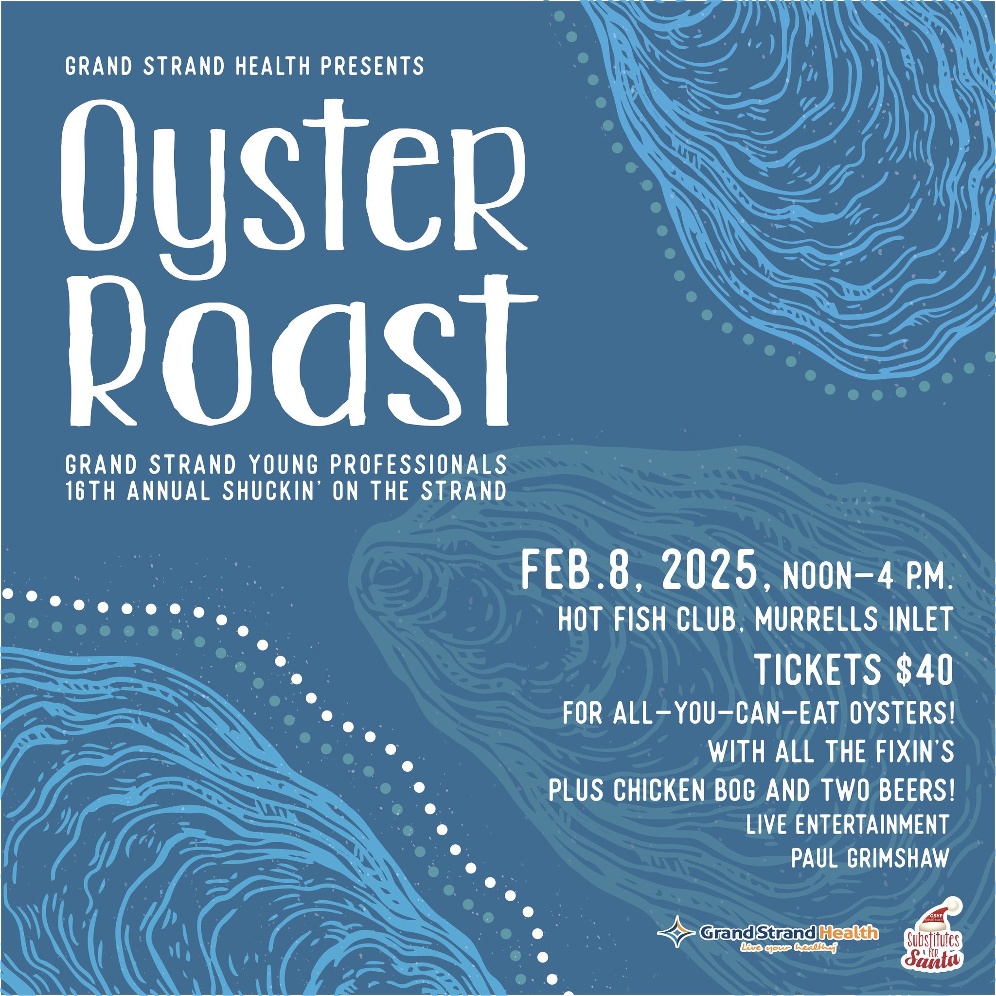 16th Annual Shuckin' on the Strand Oyster Roast